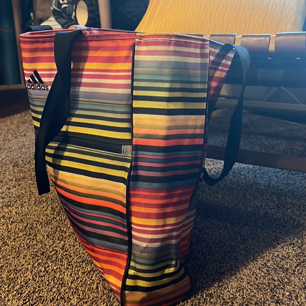 Retro ADIDAS colorful tote - Picture 3 of 6